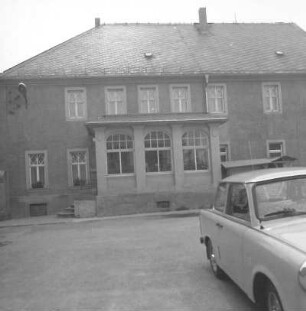 Großvoigtsberg (Großschirma-Großvoigtsberg), Nr. 45. Ehem. Herrenhaus. Straßenfront
