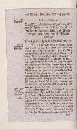 Sechster Zeitraum