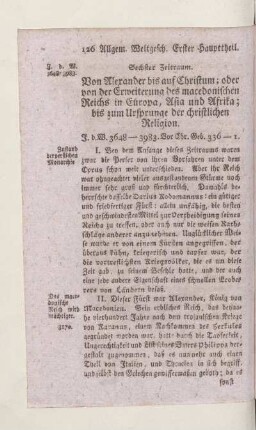 Sechster Zeitraum