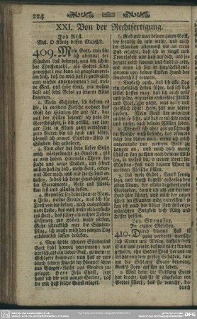 XXI. Von der Rechtfertigung
