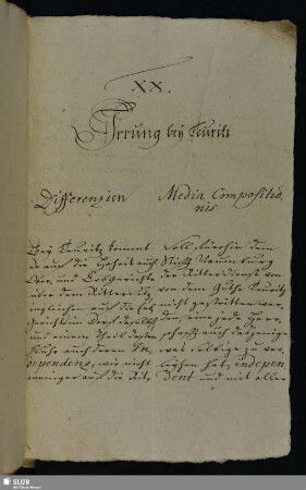 Bl. 55-56v: XX. Irrung bey Teuritz