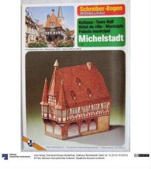 Schreiber-Bogen Modellbau, Rathaus Michelstadt