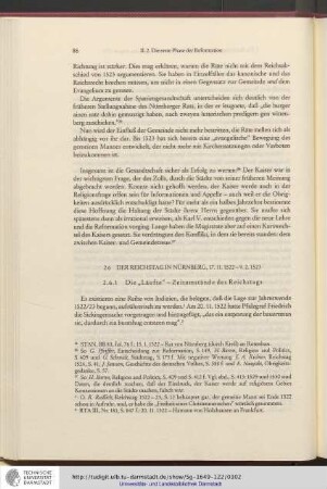 2.6. Der Reichstag in Nürnberg, 17.11.1522-9.2-1523