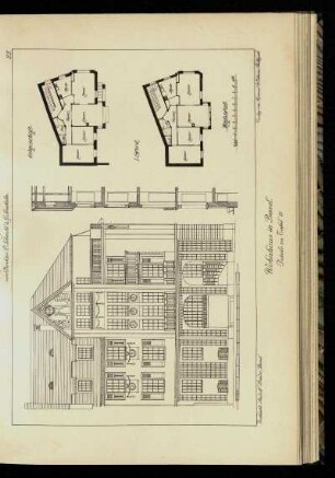 Wohnhaus in Basel. Details zu Tafel 21.