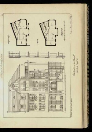 Wohnhaus in Basel. Details zu Tafel 21.