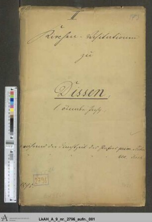 Dissen: Visitationsakten