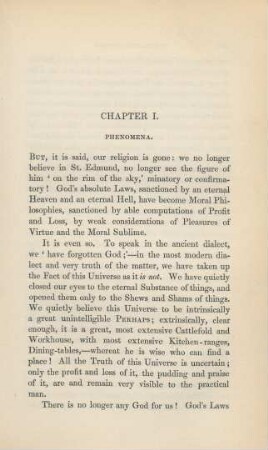 Chapter I. Phenomena