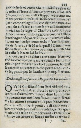 Della missione fatta a i regni del Foccochù