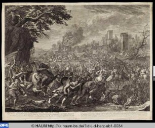 Die Belagerung der Hauptstadt in Carien Halicarnassus unter Alexander dem Großen