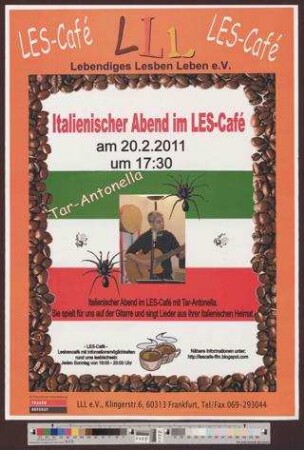 Italienischer Abend im Les-Café