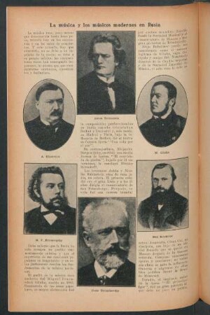 La música y los músicos modernos en Rusia
