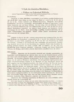3. Epik des deutschen Mittelalters