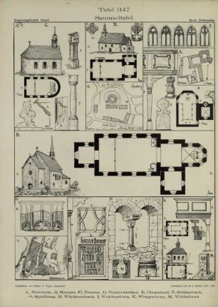 Sammeltafel: Meerholz, Mernes, Neuses u.a.