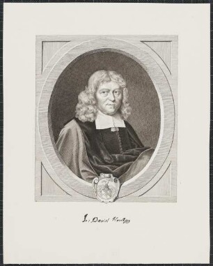 Icones Professorum Marpurgensium — Bildnis des Johann Daniel Horst (1616-1685)