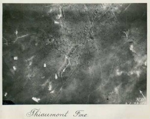 Foto von der Thiaumont Ferme (Luftbild)