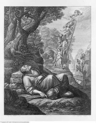 La Reale Galleria di Torino illustrataBand 2.Tafel LIII.: Der Traum des Jakob - Volume IITafel LIII.: Il sogno di Giobbe