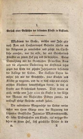 Kleine Schriften artistischen Inhalts, 2