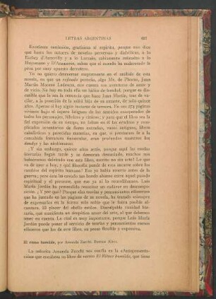 El ritmo humilde, por Amanda Zucchi