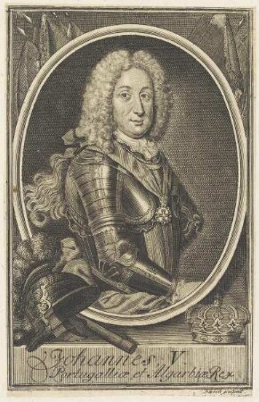 Bildnis des Johannes V. von Portugal
