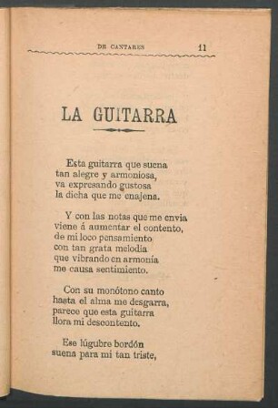 La guitarra