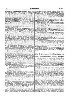 Ein Protest gegen die Oberleitung des Kath. Lehrerverbandes, Abtlg. Preußen
