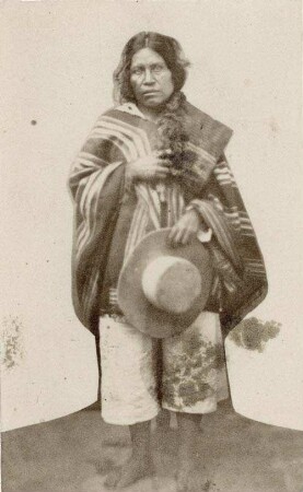 Indianer von Otavalo. Händler nit Macanas [Ecuador : Provinz Imbabura]