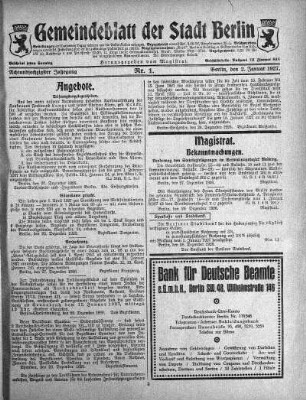 1927,1: Nr. 1, 2. Januar 1927