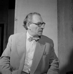 Porträt des Schauspielers und Regisseurs Wolfgang Heinz : Porträt von Wolfgang Heinz