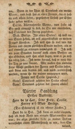 Vierter Handlung
