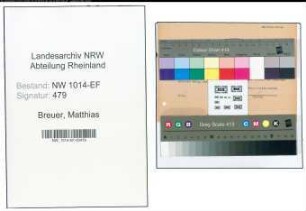 Entnazifizierung Matthias Breuer , geb. 20.07.1900 ()