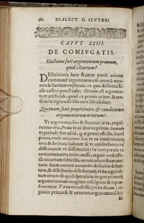 Caput XXIII. De Coniugatis.