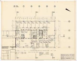 Physikalische Institute der Universität Köln: Kernphysik Grundriss UG, 1:100