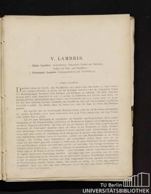 V. Lambris.
