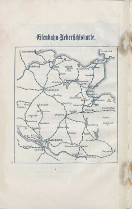 Eisenbahn-Uebersichtskarte.