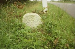 Eichede: Franzdorf: Grenzstein Nr. 37: Inschrift Amt