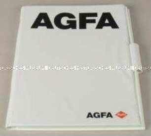 Schreibmappe mit AGFA-Werbeaufdruck