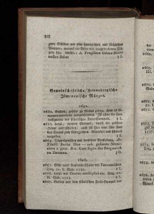 Gemeinschaftliche Hennebergische Ilmenauische Muenzen.