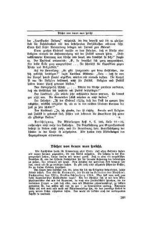 Bücher von denen man spricht