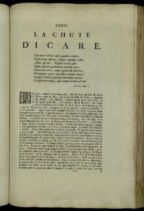 XXXVI. La Chute D'Icare