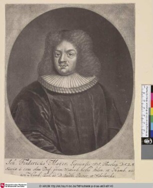 Joh. Fridericus Mayer