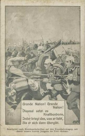 Grande Nation! Grande Nation! Diesmal setzt es Knallbonbons [...]