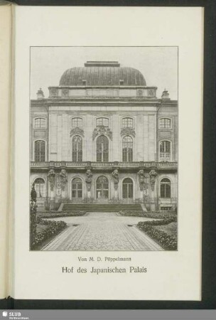 Hof des Japanischen Palais
