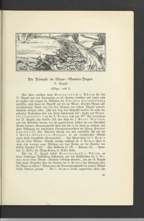 Die Kämpfe im Maas-Sambre-Bogen