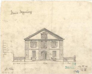 Fischer, Theodor; München, Arcisstr. 20; Haus Jagenberg - Ansicht