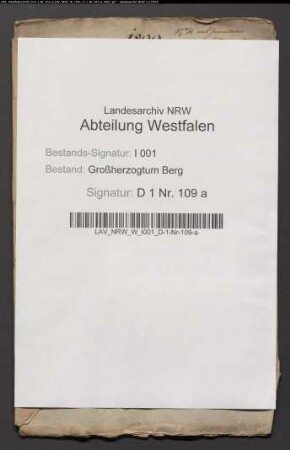 Akten betreffend die Administrationsrechnung des Klosters Niesing