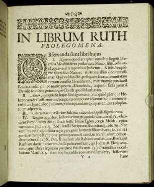 [Commentarius in Librum Ruth Synopticus.]