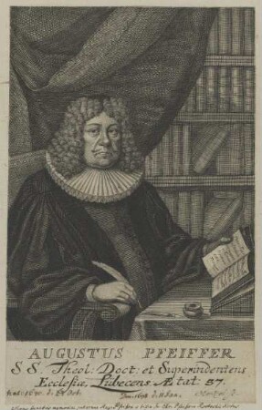 Bildnis des Augustus Pfeiffer