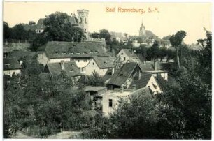 Ronneburg. Blick nach Ronneburg