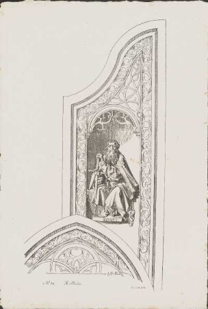 Lithographie: St. Paulus. No. 24