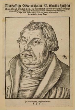 Bildnis des Martin Luther